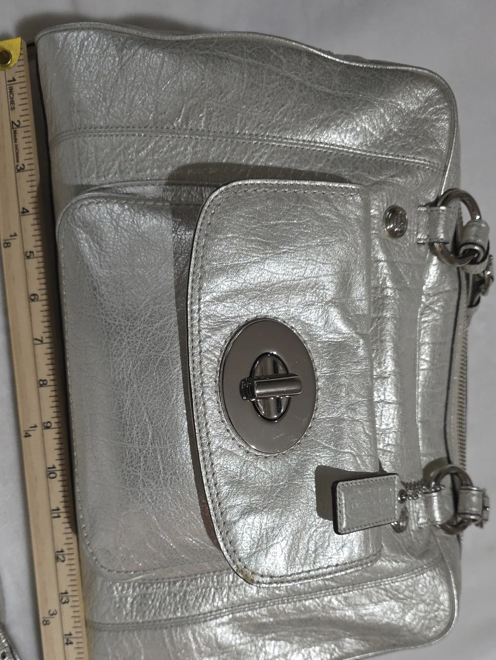 COACH Mia Leather Harper Satchel Shoulder Bag.‎   15744 . NWOT.